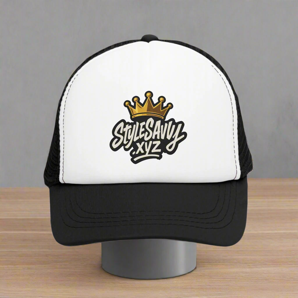 "Crowned in Chaos" Mesh Trucker Hat