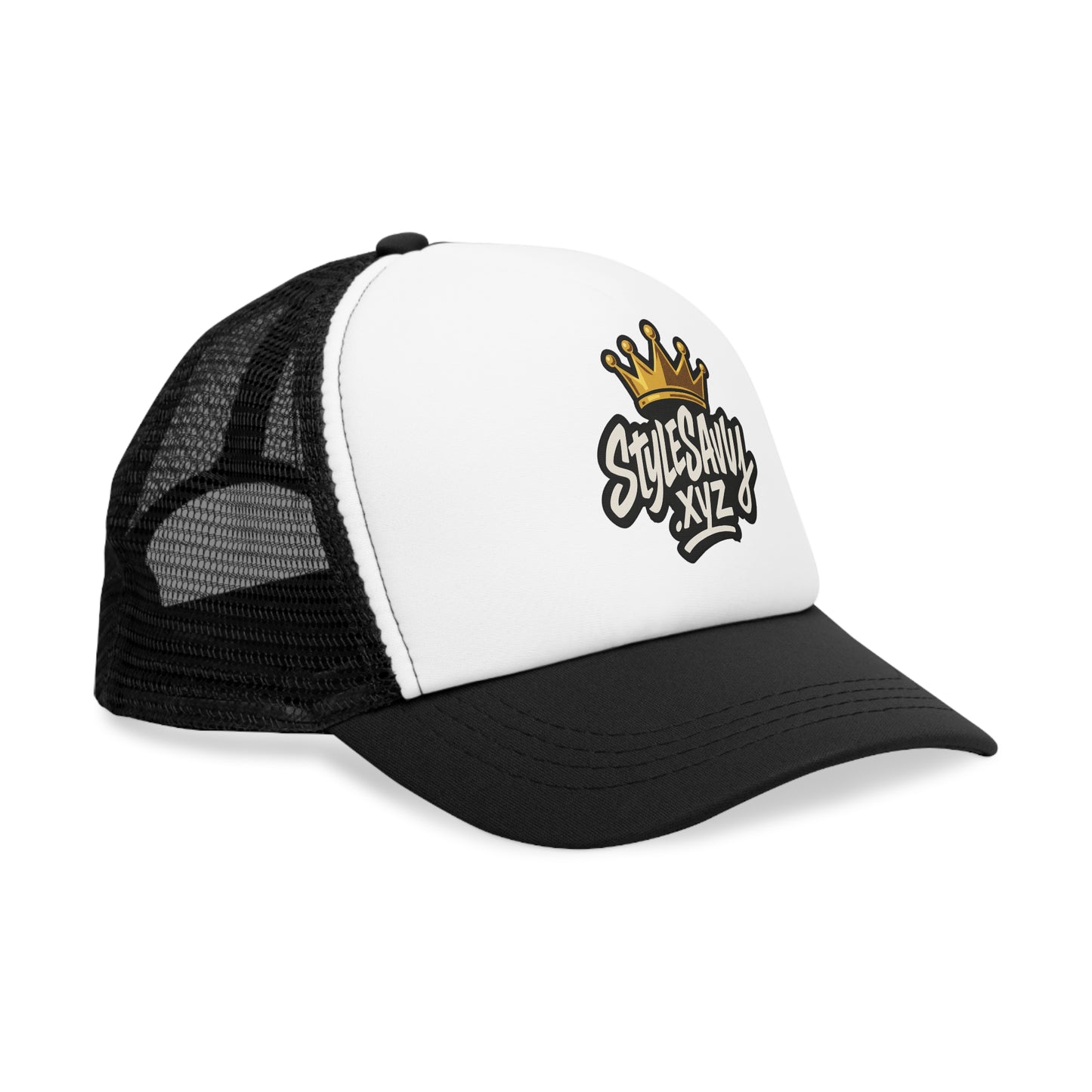 "Crowned in Chaos" Mesh Trucker Hat