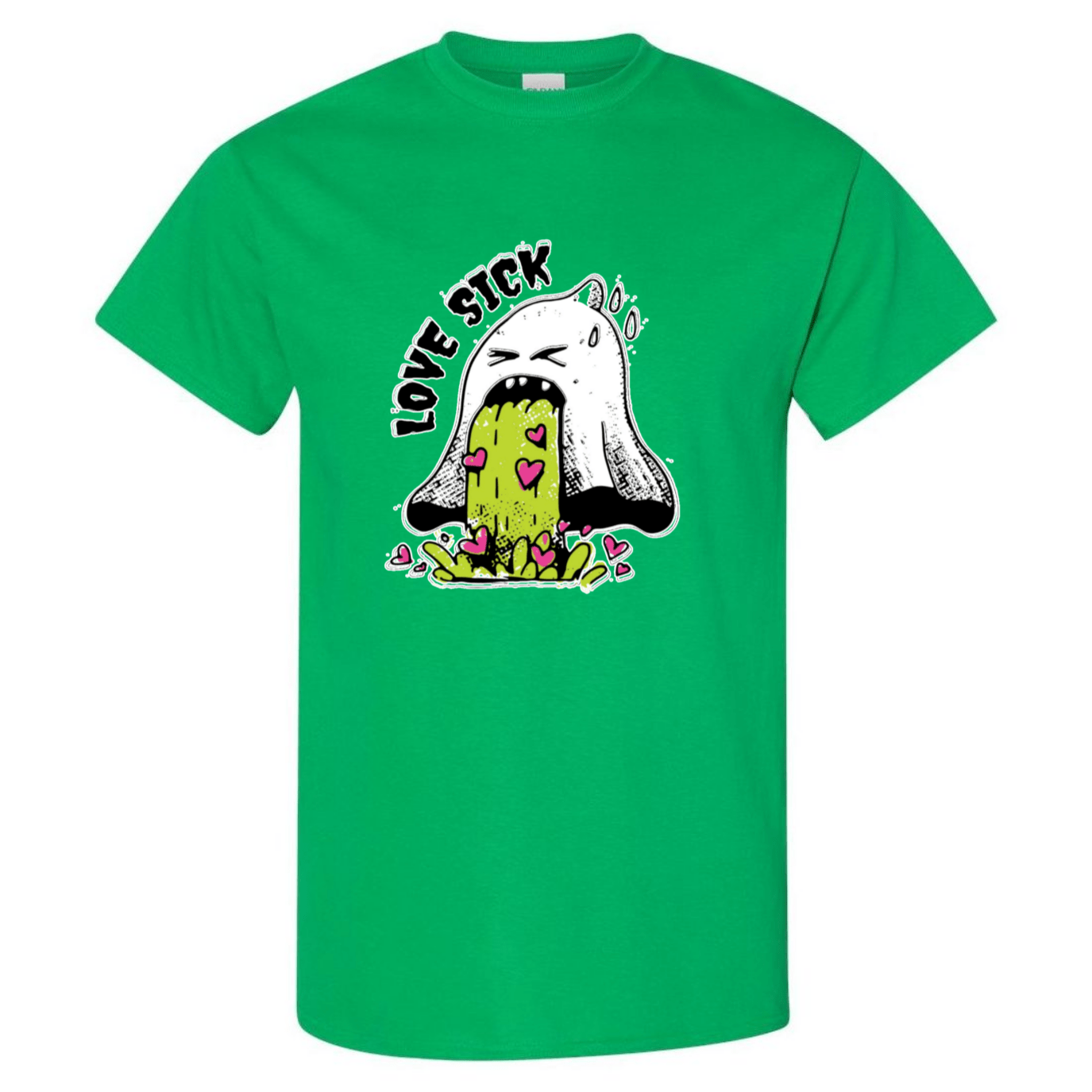 Love Sick Ghost T-Shirt - Funny Valentine's Day Anti - Valentine's Day Tee - StyleSavvy.xyz