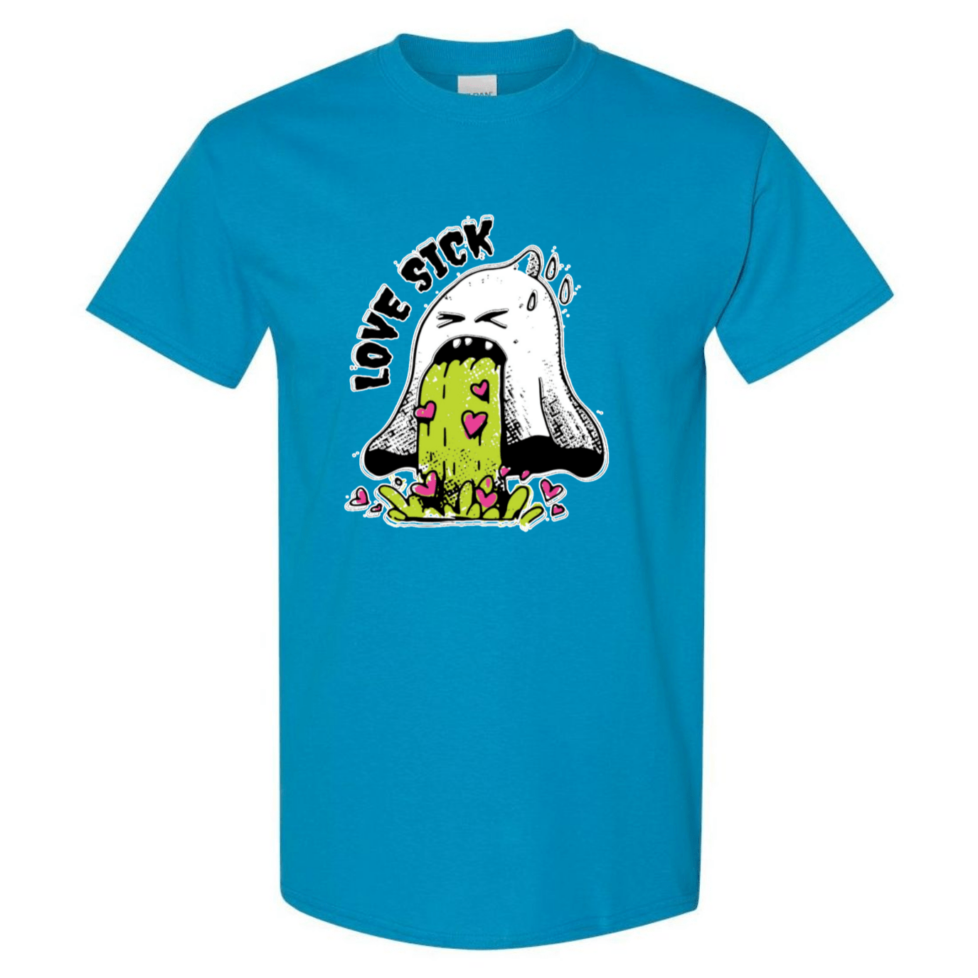Love Sick Ghost T-Shirt - Funny Valentine's Day Anti - Valentine's Day Tee - StyleSavvy.xyz