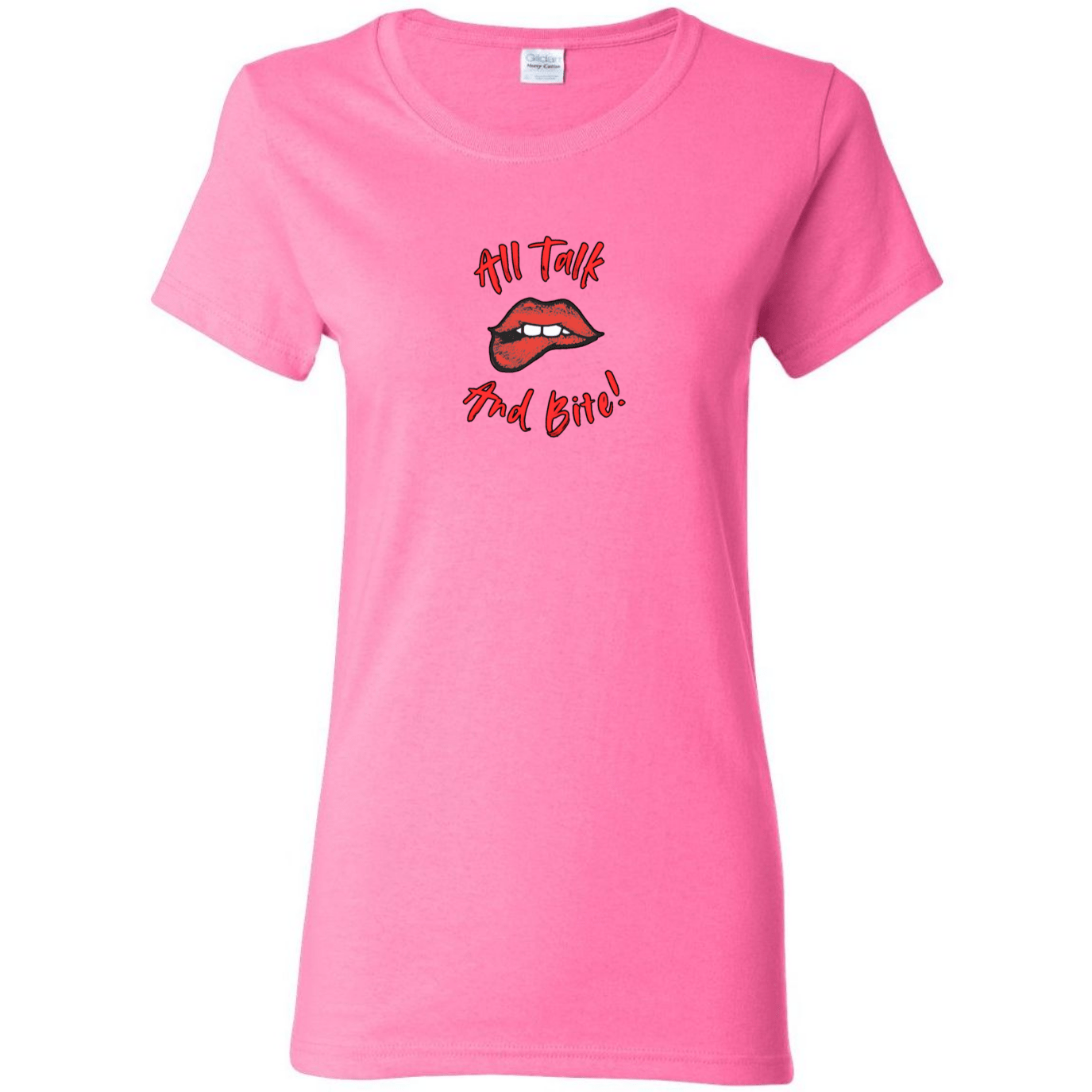 All Talk And Bite! - Graphic T-shirt - StyleSavvy.xyz