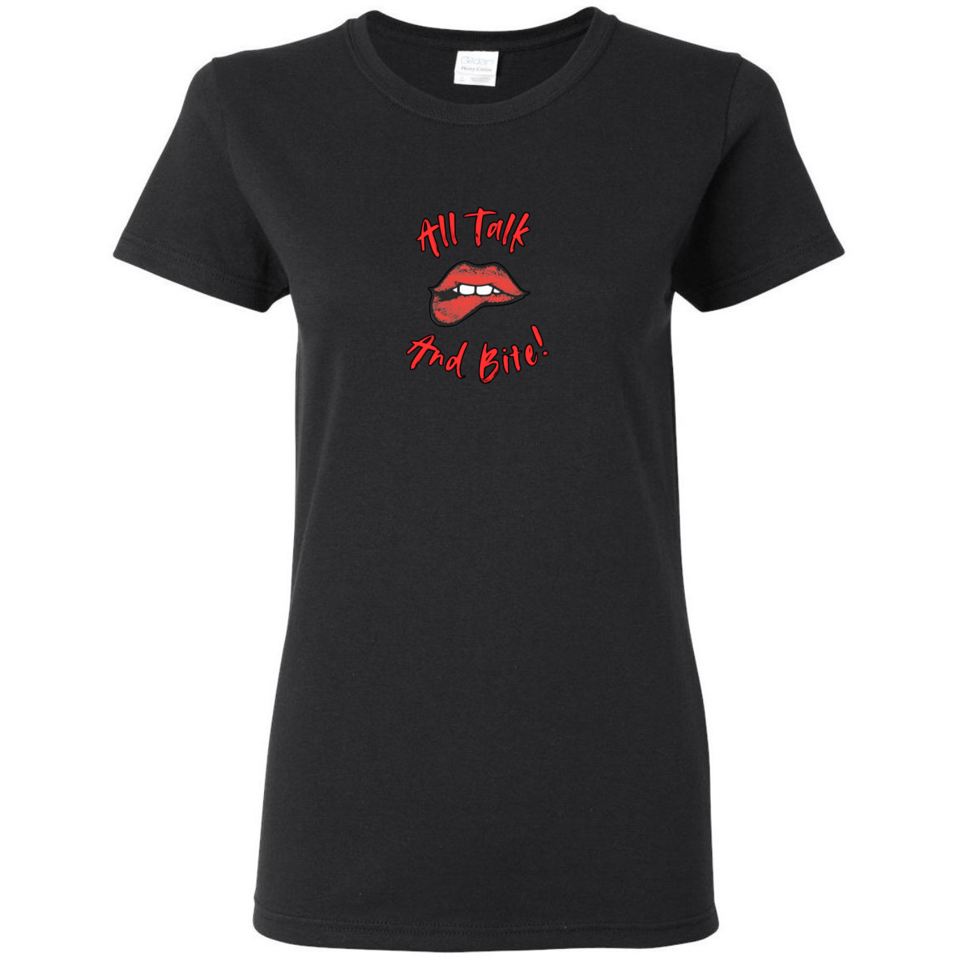 All Talk And Bite! - Graphic T-shirt - StyleSavvy.xyz