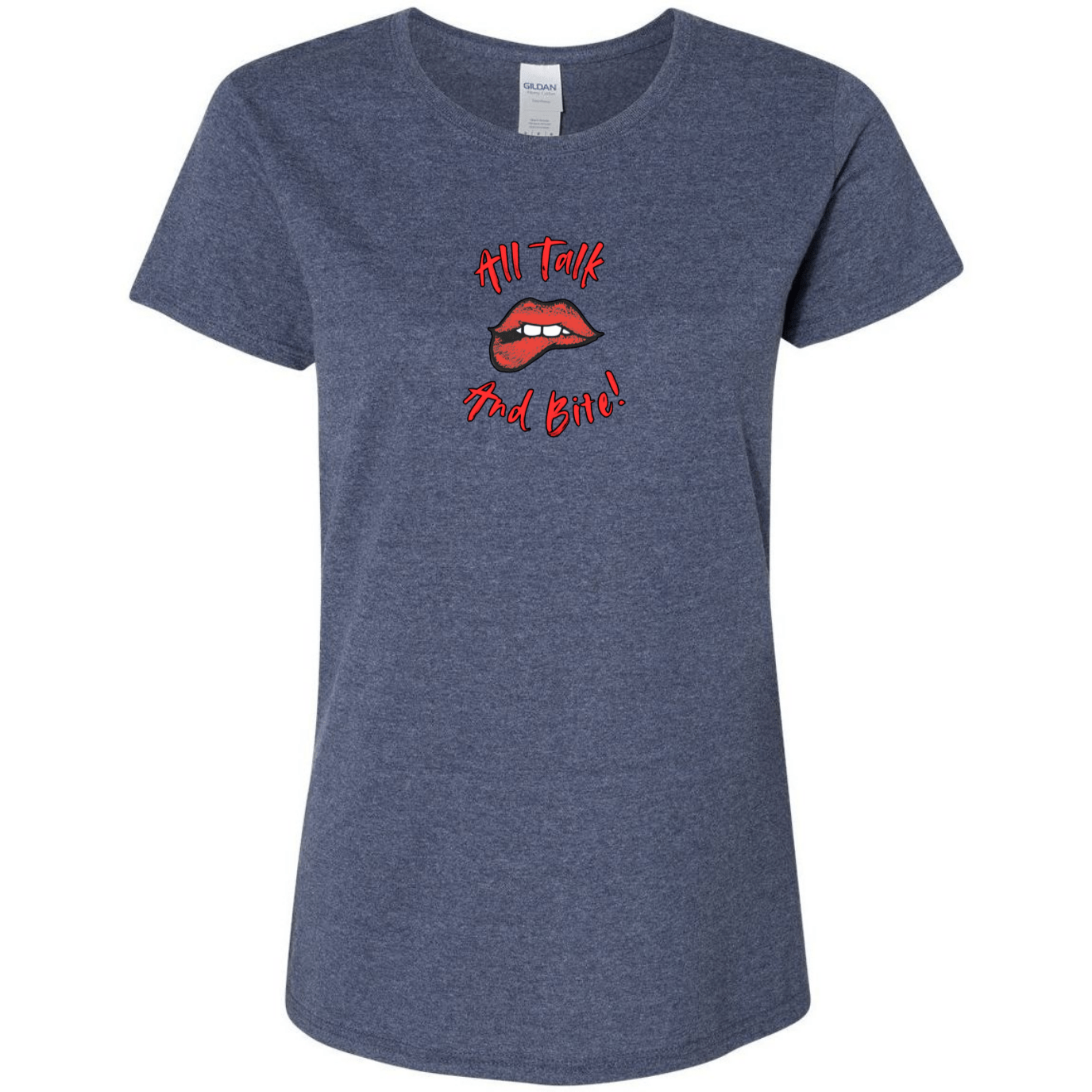 All Talk And Bite! - Graphic T-shirt - StyleSavvy.xyz