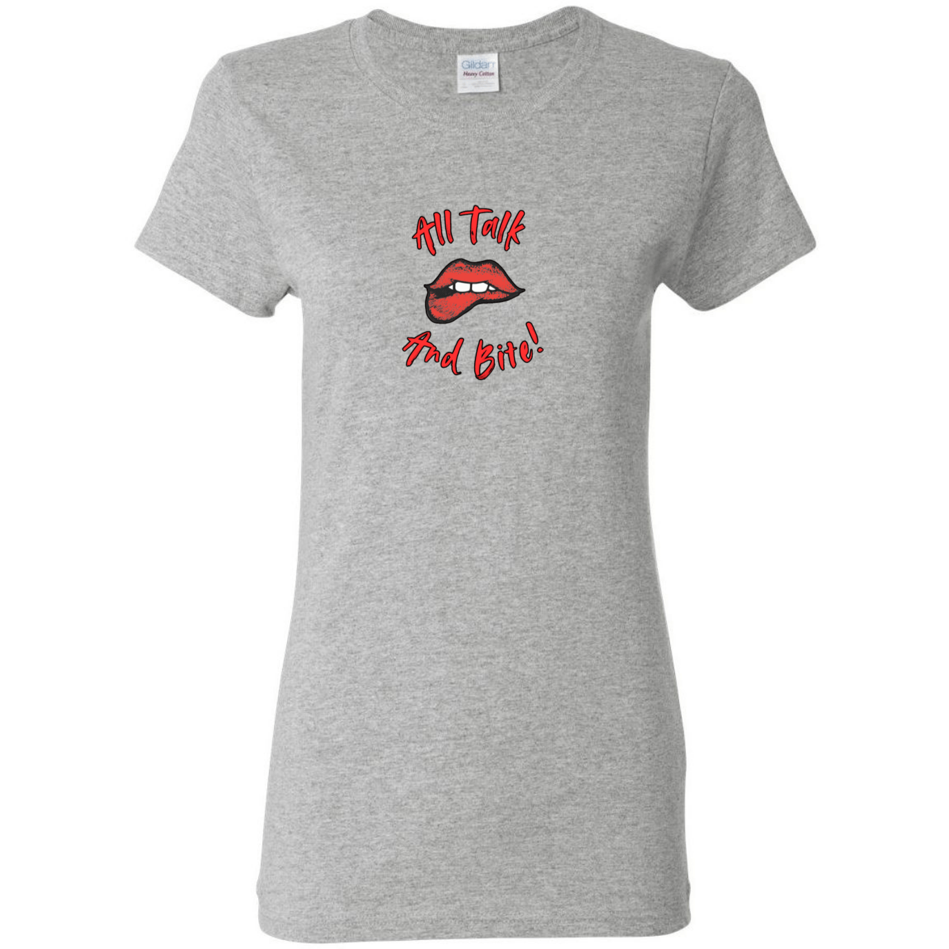 All Talk And Bite! - Graphic T-shirt - StyleSavvy.xyz