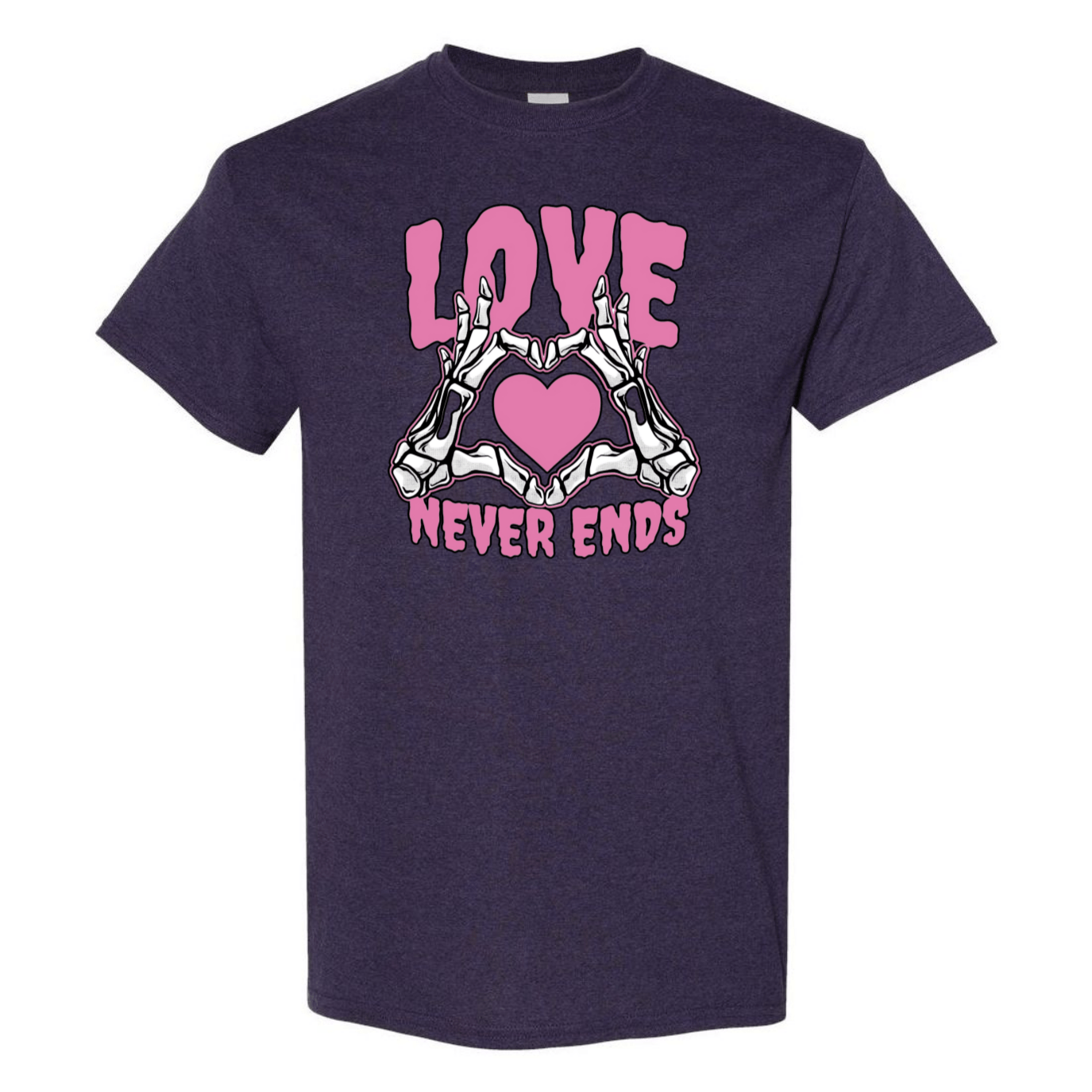 Love Never Ends - Skeleton Hands - StyleSavvy.xyz
