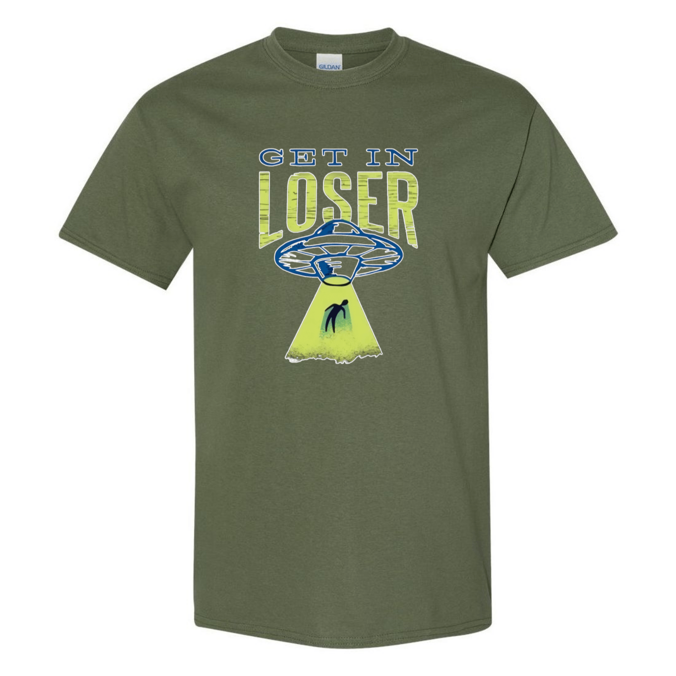 Get In Loser! UFO Abduction T-Shirt - StyleSavvy.xyz