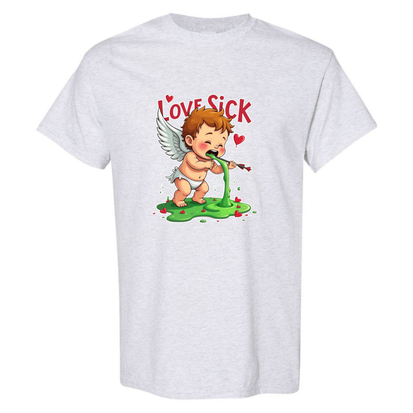 Love Sick Cupid - Anti - Valentine's Day T-Shirt - StyleSavvy.xyz