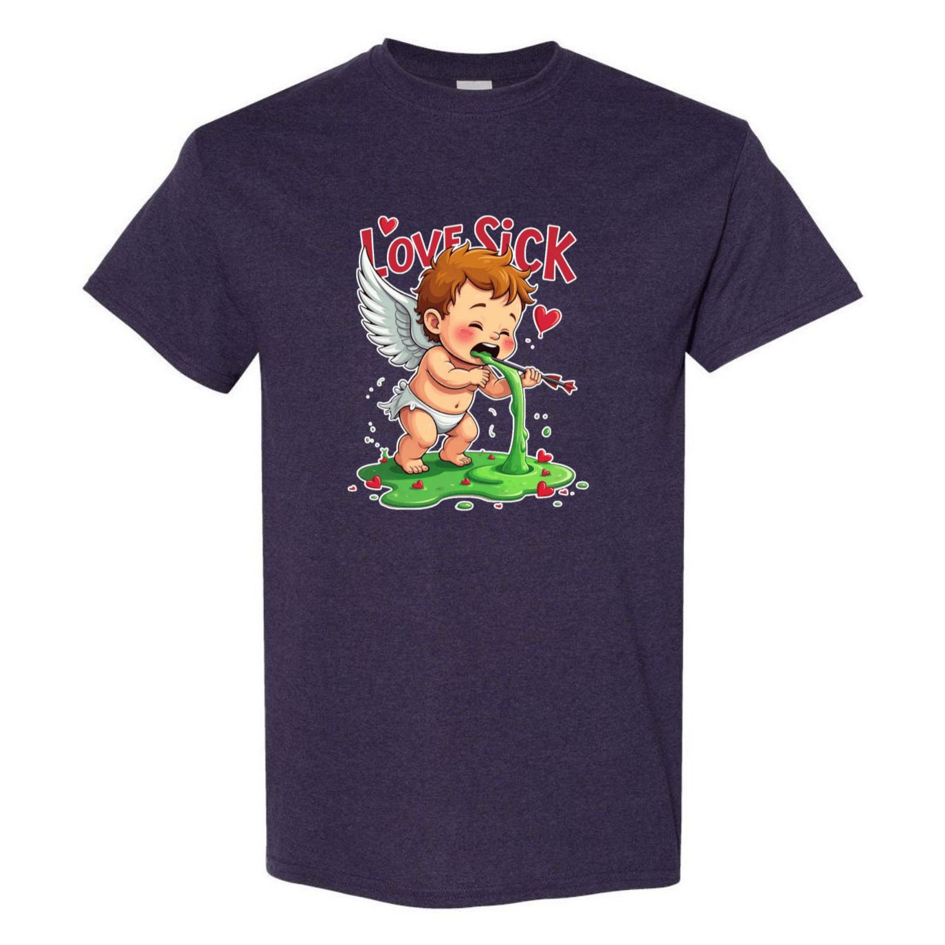Love Sick Cupid - Anti - Valentine's Day T-Shirt - StyleSavvy.xyz