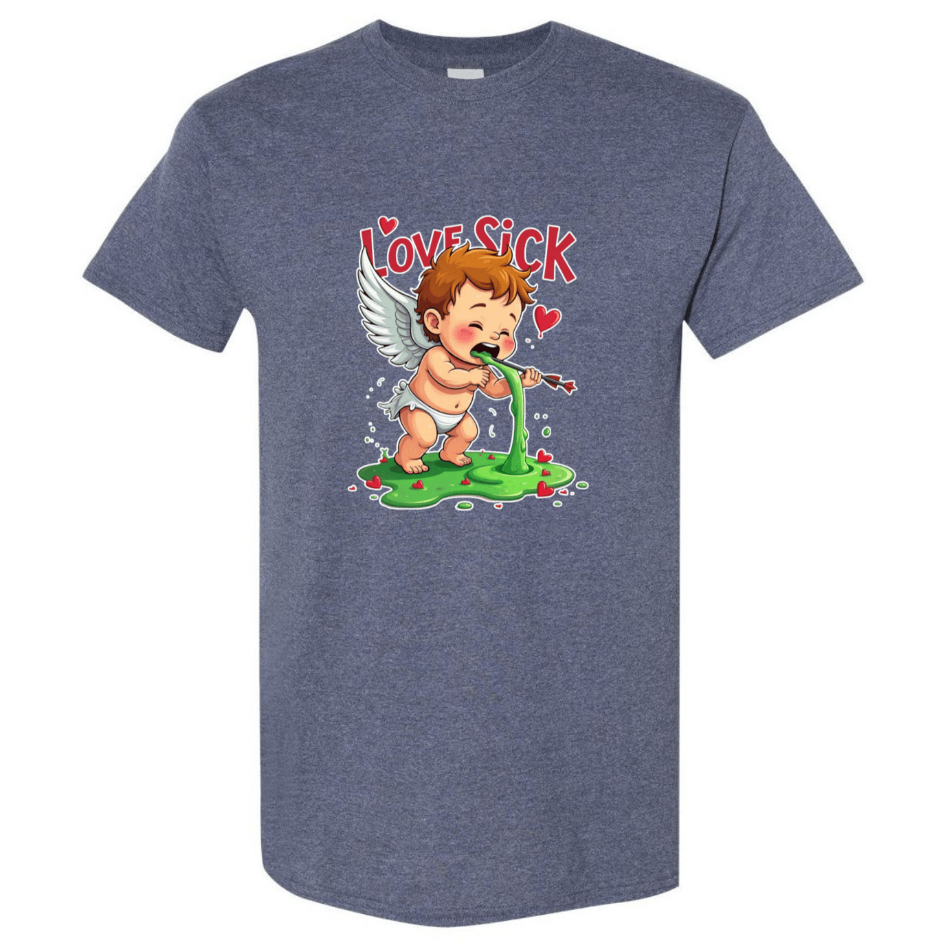 Love Sick Cupid - Anti - Valentine's Day T-Shirt - StyleSavvy.xyz