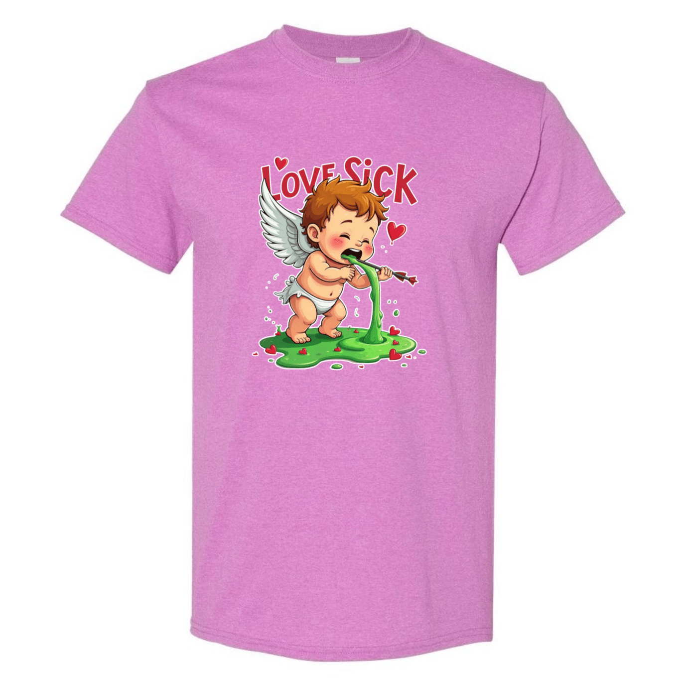 Love Sick Cupid - Anti - Valentine's Day T-Shirt - StyleSavvy.xyz