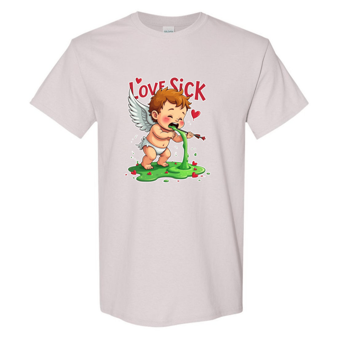 Love Sick Cupid - Anti - Valentine's Day T-Shirt - StyleSavvy.xyz