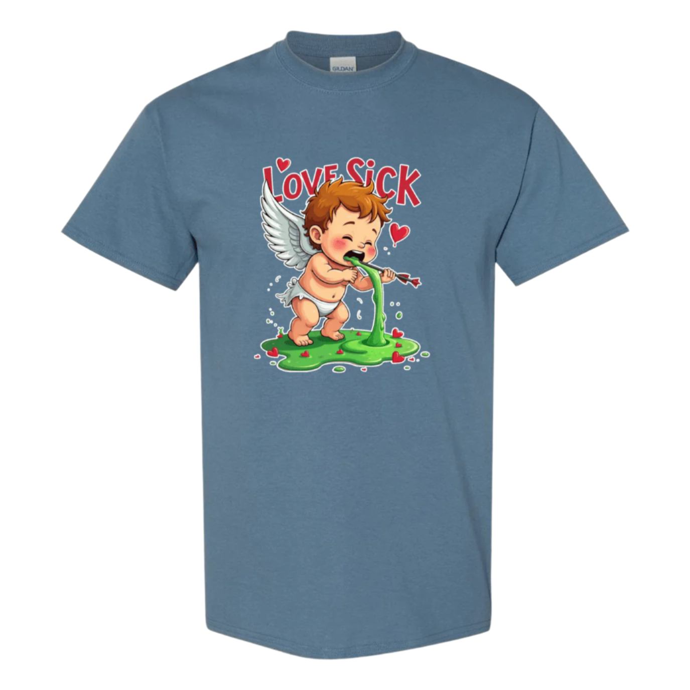 Love Sick Cupid - Anti - Valentine's Day T-Shirt - StyleSavvy.xyz