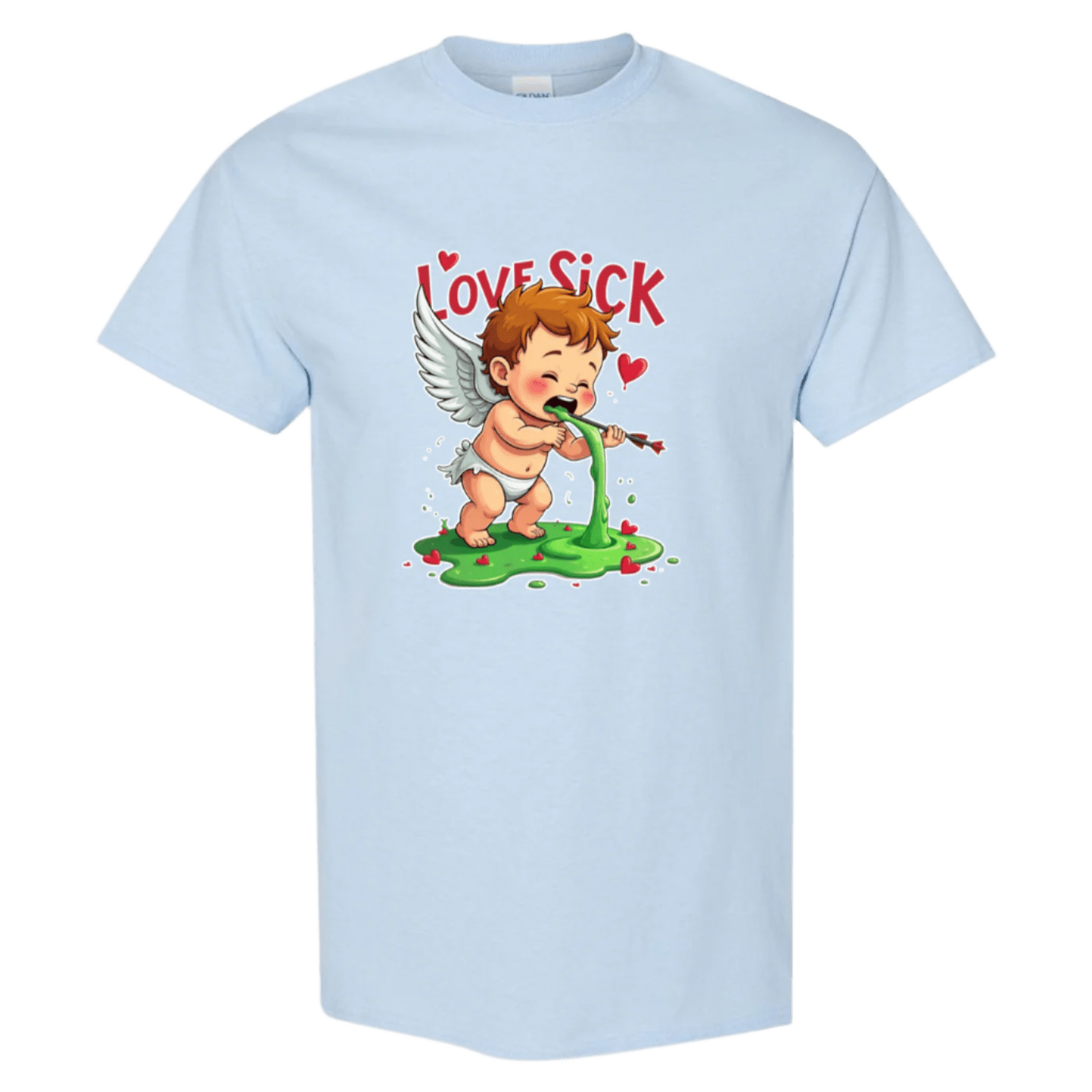 Love Sick Cupid - Anti - Valentine's Day T-Shirt - StyleSavvy.xyz