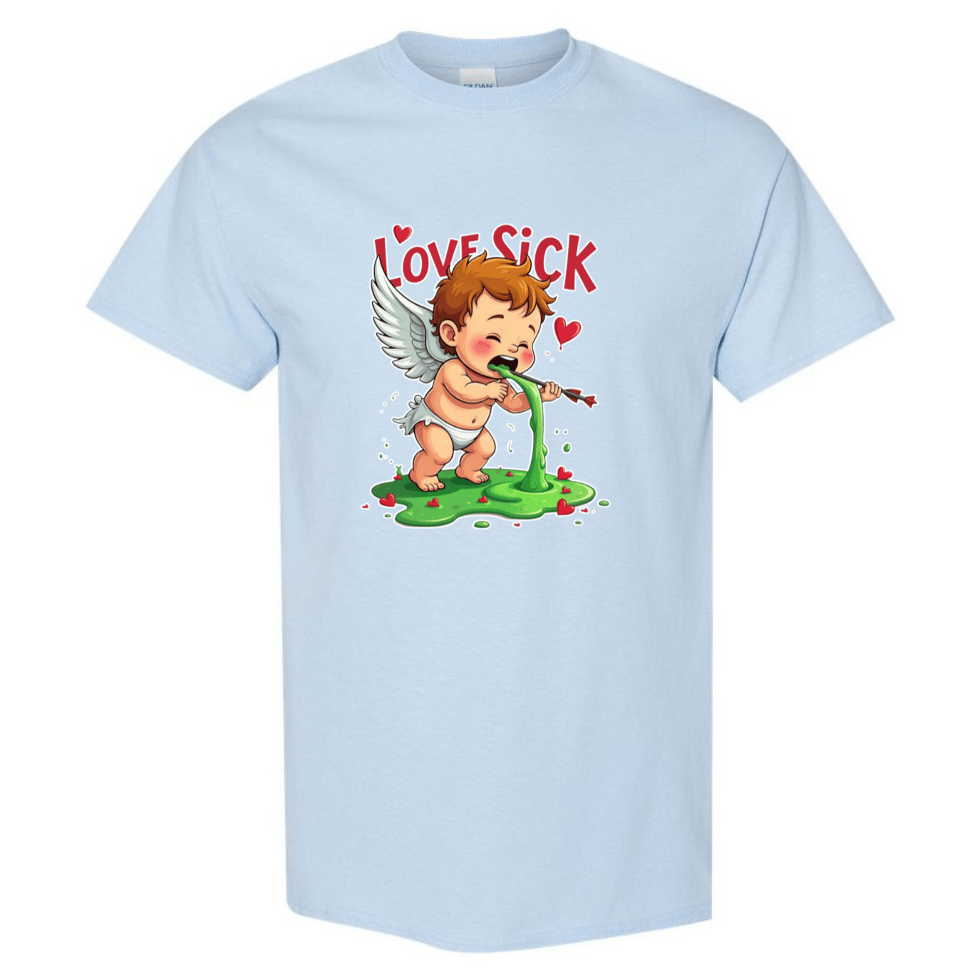 Love Sick Cupid - Anti - Valentine's Day T-Shirt - StyleSavvy.xyz