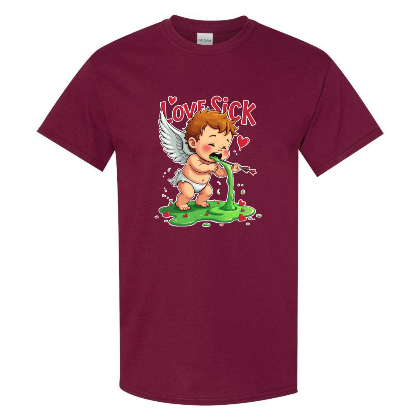Love Sick Cupid - Anti - Valentine's Day T-Shirt - StyleSavvy.xyz