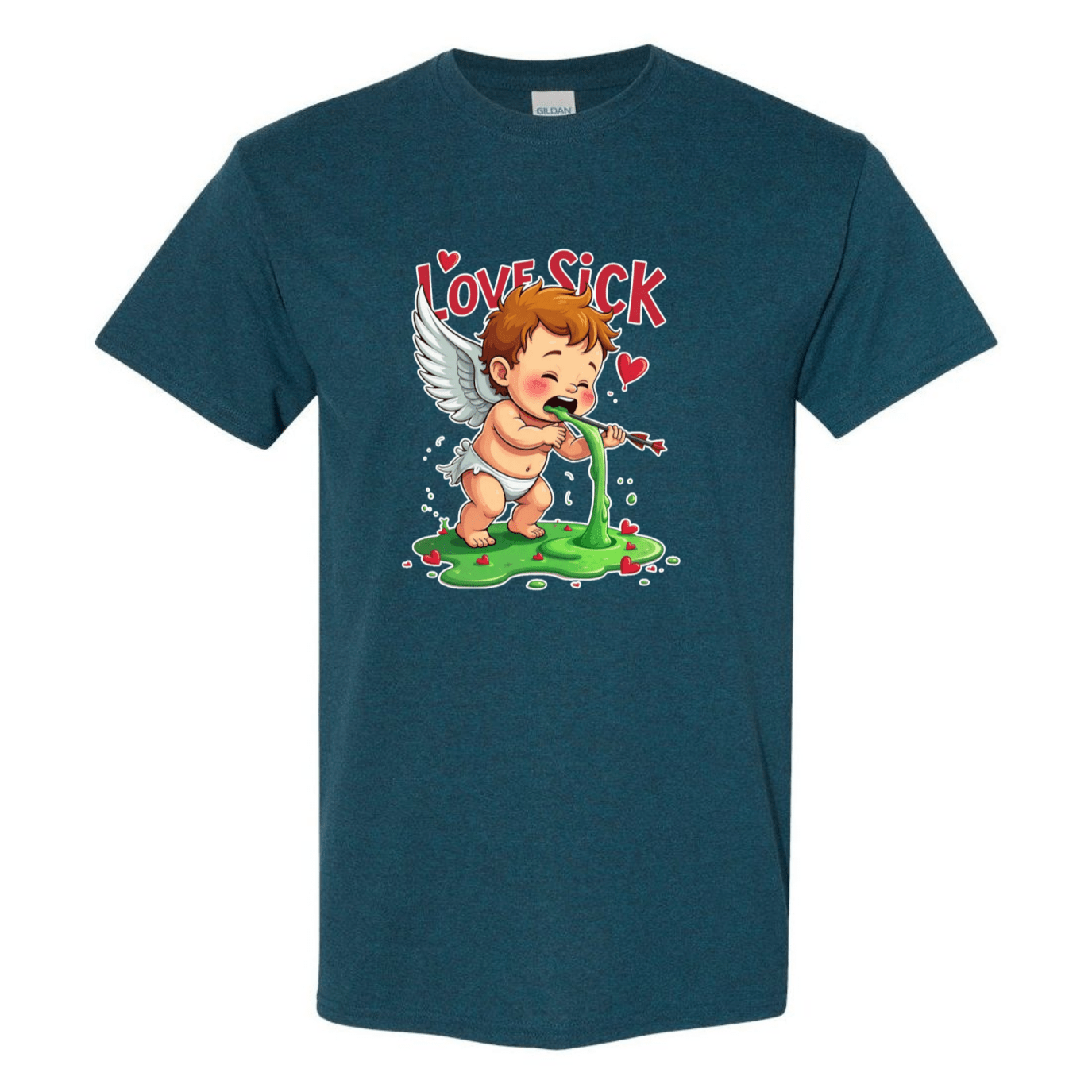 Love Sick Cupid - Anti - Valentine's Day T-Shirt - StyleSavvy.xyz