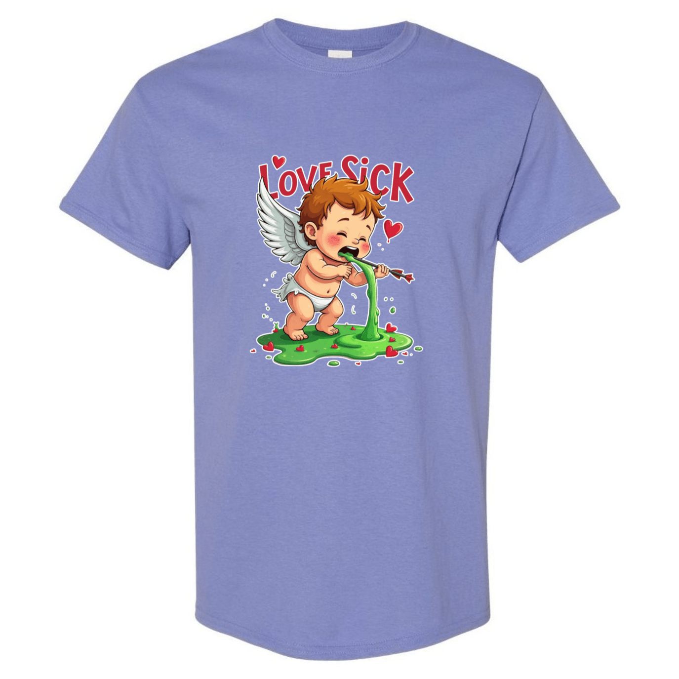 Love Sick Cupid - Anti - Valentine's Day T-Shirt - StyleSavvy.xyz