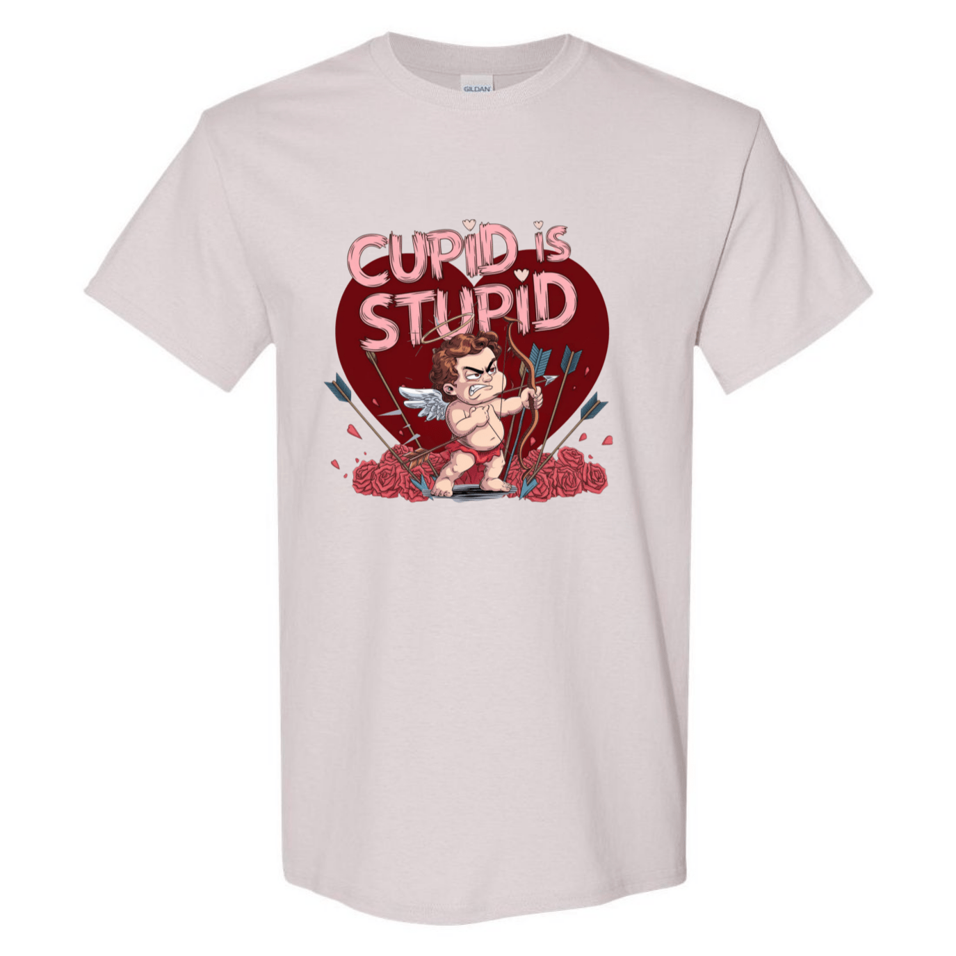Cupid is Stupid T-Shirt - Funny Anti - Valentine's Day Gift - StyleSavvy.xyz