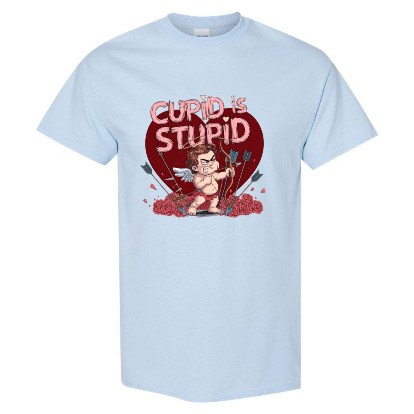 Cupid is Stupid T-Shirt - Funny Anti - Valentine's Day Gift - StyleSavvy.xyz