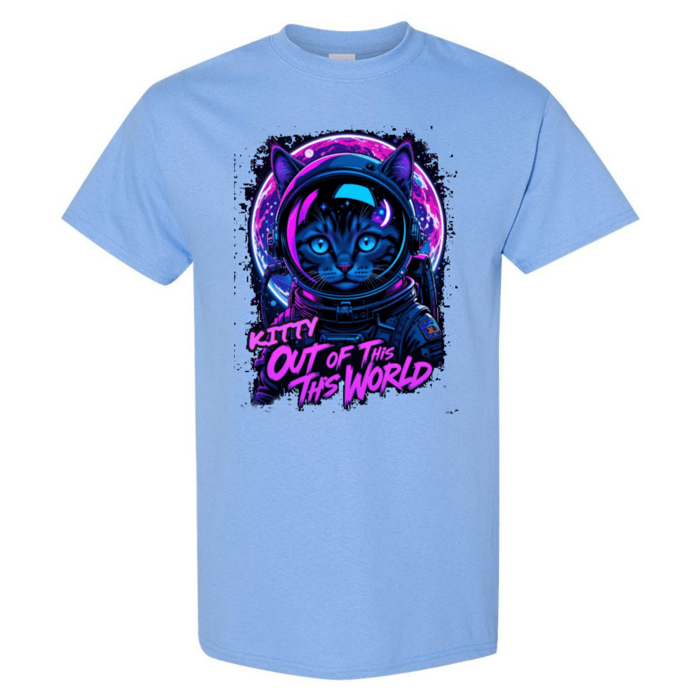 Kitty Outta This World Tee - SSXYZ - StyleSavvy.xyz