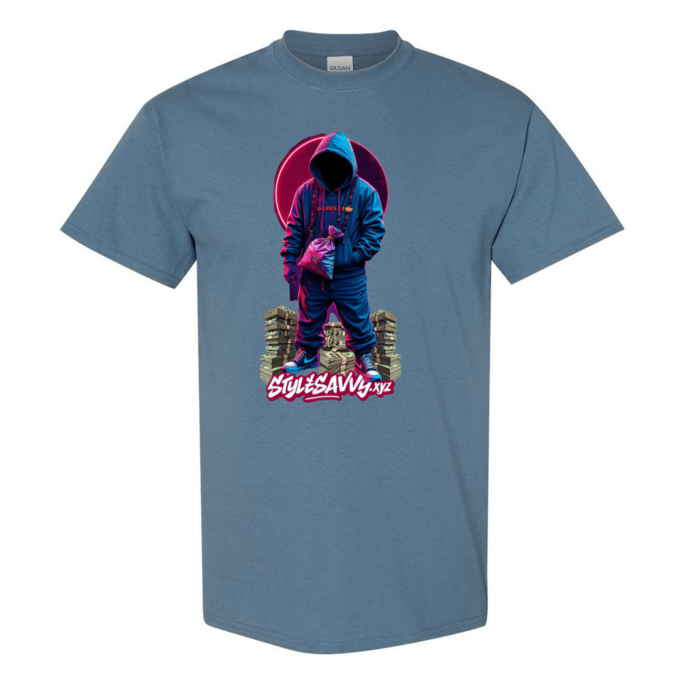 Silent Partner in Profit, CASH STAX Tee - SSXYZ - StyleSavvy.xyz