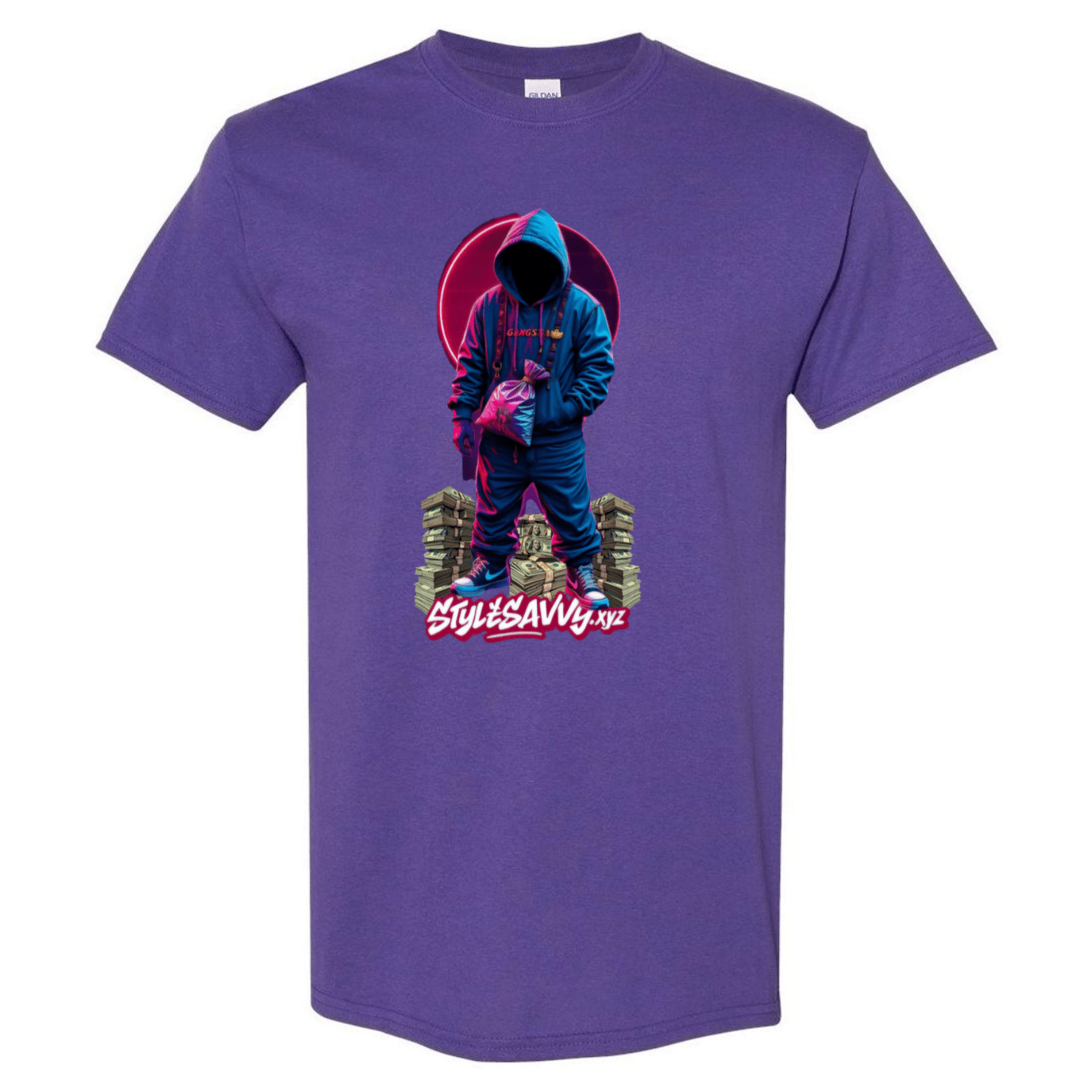Silent Partner in Profit, CASH STAX Tee - SSXYZ - StyleSavvy.xyz