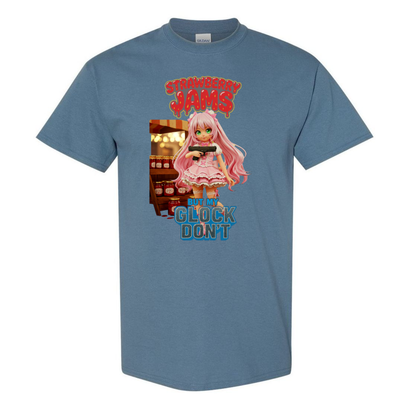 "Strawberry Jams but My Glock Don't" V2 Unisex T-Shirt - SSXYZ