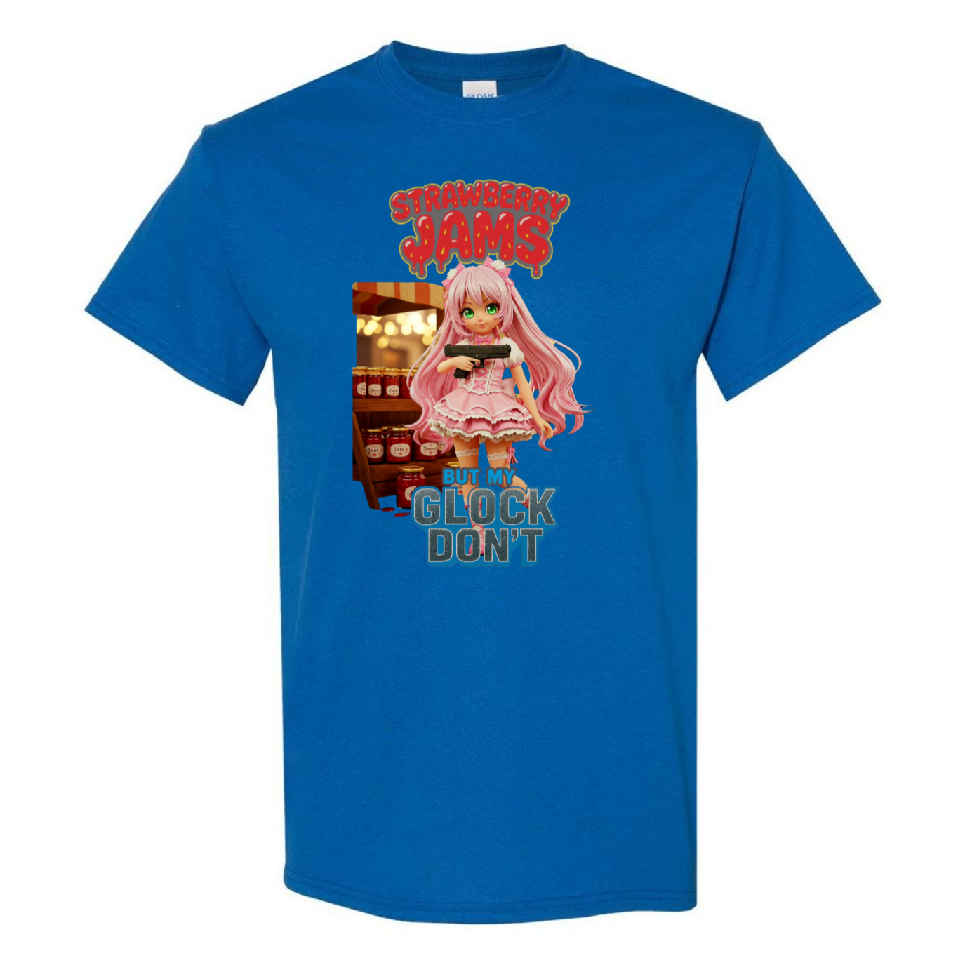 "Strawberry Jams but My Glock Don't" V2 Unisex T-Shirt - SSXYZ