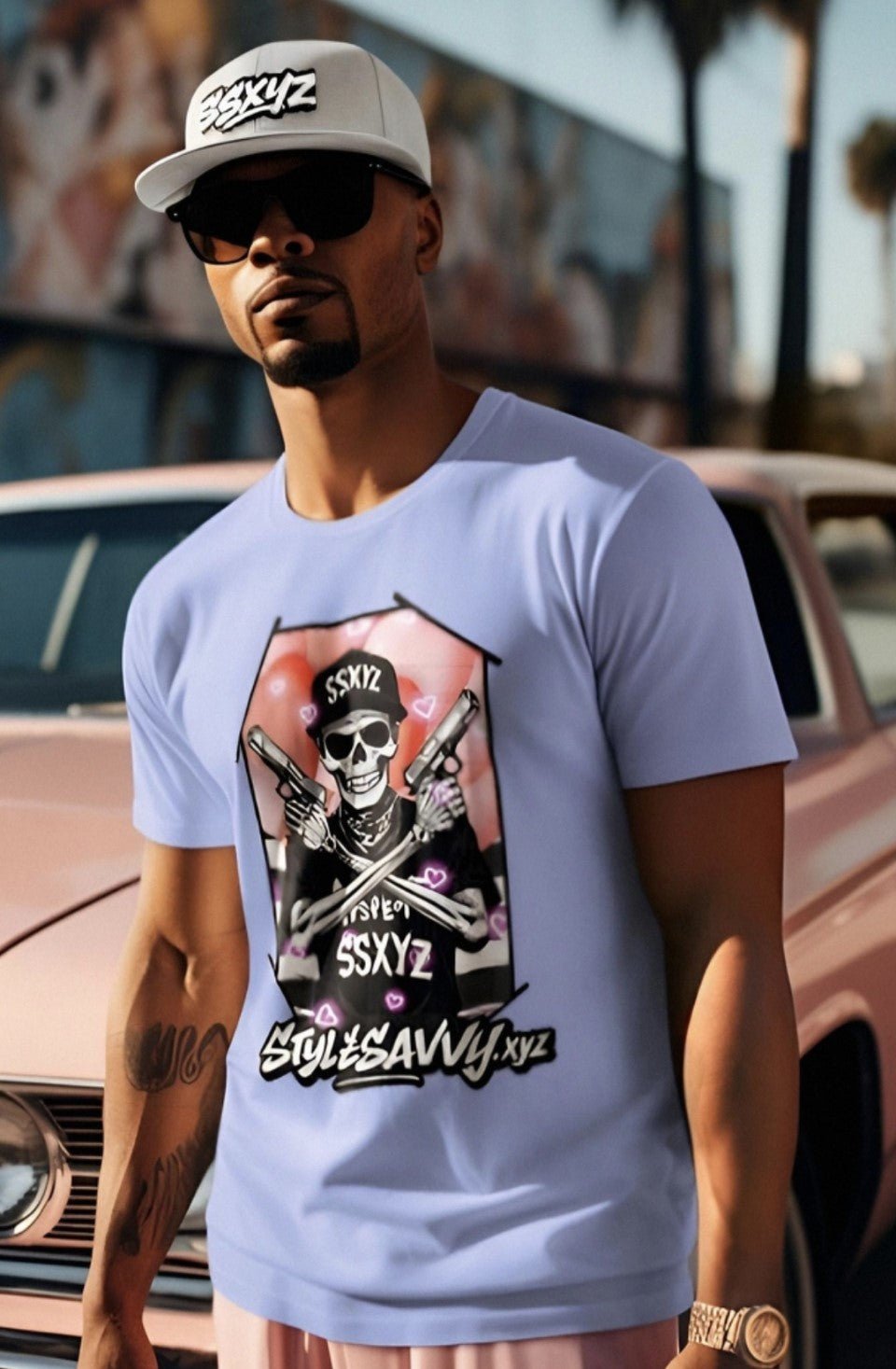 Love & Lead Skull T-Shirt - SSXYZ - StyleSavvy.xyz