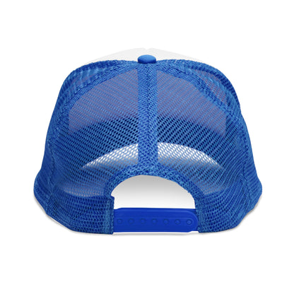 Retro Sci - Fi "Beam Me Up, Savvy" Flying Saucer Mesh Cap - StyleSavvy.xyz