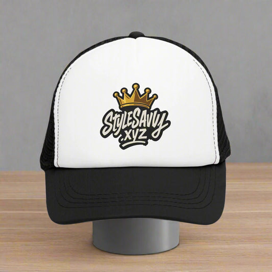 "Crowned in Chaos" Mesh Trucker Hat