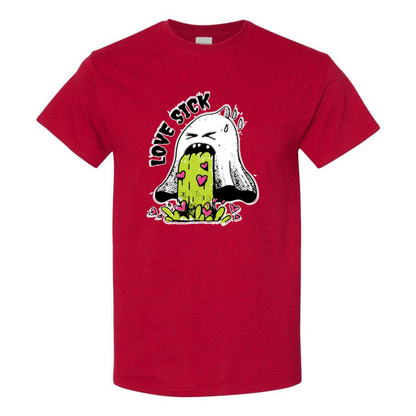 Love Sick Ghost T-Shirt - Funny Valentine's Day Anti - Valentine's Day Tee - StyleSavvy.xyz