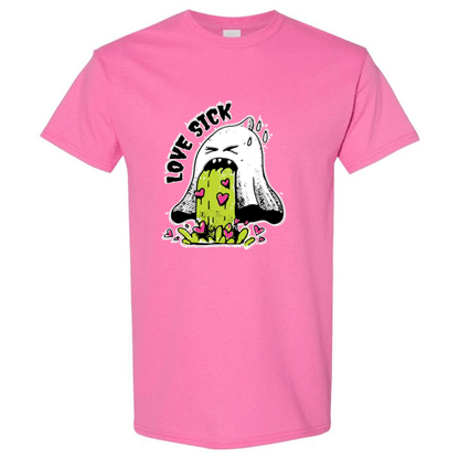 Love Sick Ghost T-Shirt - Funny Valentine's Day Anti - Valentine's Day Tee - StyleSavvy.xyz