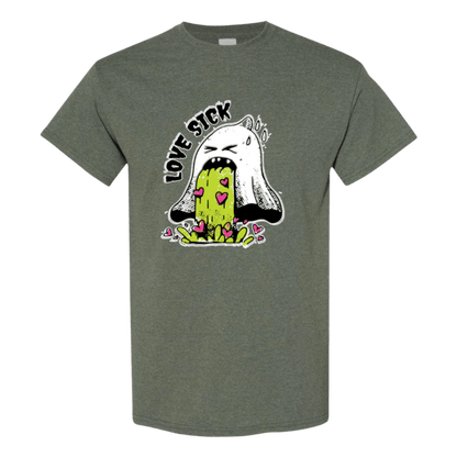 Love Sick Ghost T-Shirt - Funny Valentine's Day Anti - Valentine's Day Tee - StyleSavvy.xyz