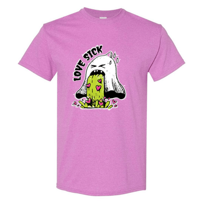 Love Sick Ghost T-Shirt - Funny Valentine's Day Anti - Valentine's Day Tee - StyleSavvy.xyz