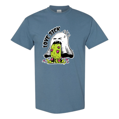 Love Sick Ghost T-Shirt - Funny Valentine's Day Anti - Valentine's Day Tee - StyleSavvy.xyz