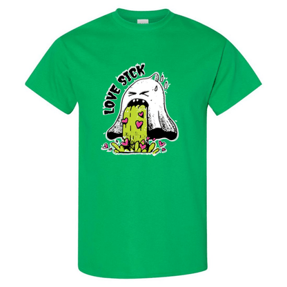 Love Sick Ghost T-Shirt - Funny Valentine's Day Anti - Valentine's Day Tee - StyleSavvy.xyz