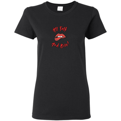All Talk And Bite! - Graphic T-shirt - StyleSavvy.xyz