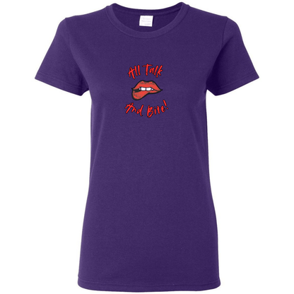 All Talk And Bite! - Graphic T-shirt - StyleSavvy.xyz