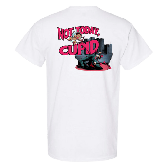 "Not Today Cupid" Matrix Limbo T-Shirt - StyleSavvy.xyz