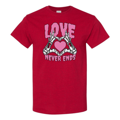 Love Never Ends - Skeleton Hands - StyleSavvy.xyz