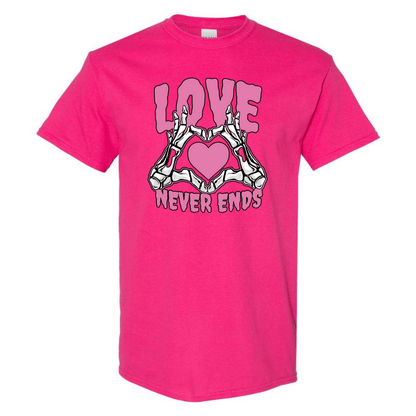 Love Never Ends - Skeleton Hands - StyleSavvy.xyz