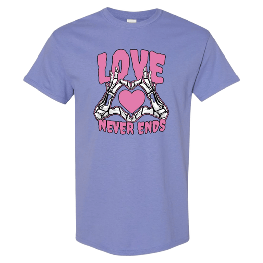 Love Never Ends - Skeleton Hands - StyleSavvy.xyz