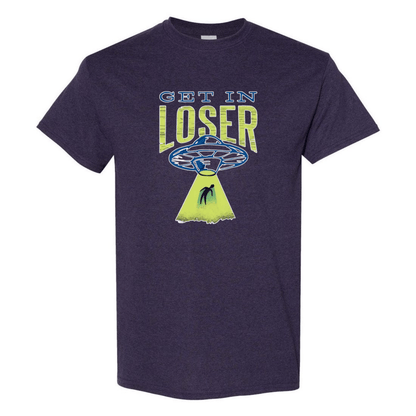 Get In Loser! UFO Abduction T-Shirt - StyleSavvy.xyz