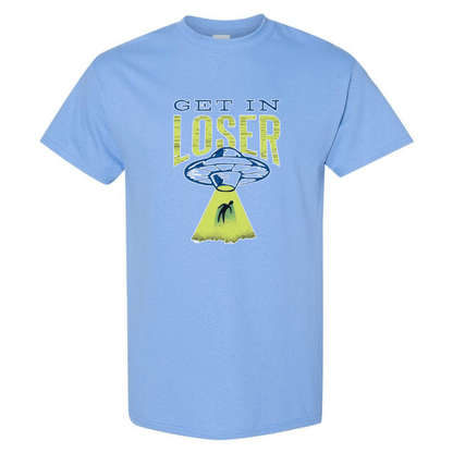 Get In Loser! UFO Abduction T-Shirt - StyleSavvy.xyz