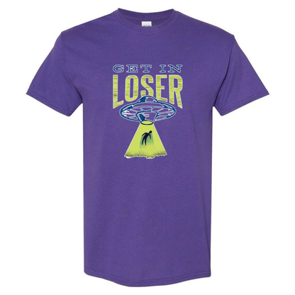 Get In Loser! UFO Abduction T-Shirt - StyleSavvy.xyz