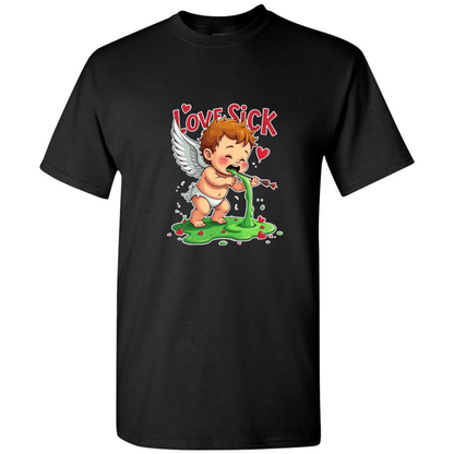 Love Sick Cupid - Anti - Valentine's Day T-Shirt - StyleSavvy.xyz