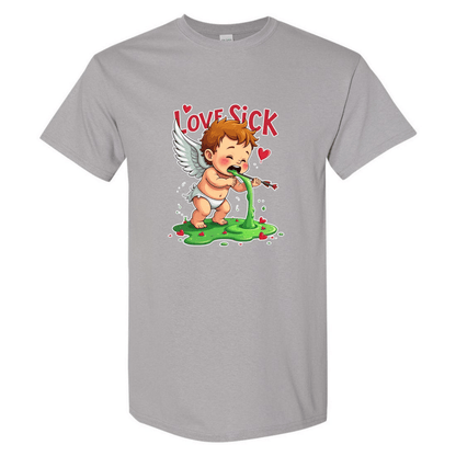 Love Sick Cupid - Anti - Valentine's Day T-Shirt - StyleSavvy.xyz