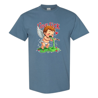 Love Sick Cupid - Anti - Valentine's Day T-Shirt - StyleSavvy.xyz