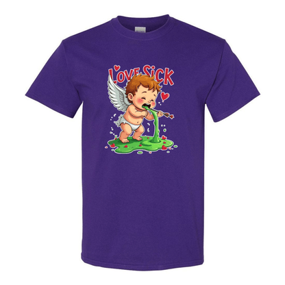 Love Sick Cupid - Anti - Valentine's Day T-Shirt - StyleSavvy.xyz